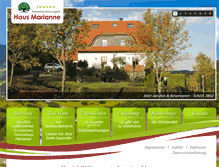 Tablet Screenshot of ferienwohnungen-haus-marianne.de